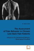 Cohen |  The Assessment of Pain Behavior in Chronic Low Back  Pain Patients | Buch |  Sack Fachmedien