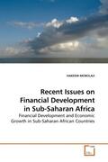 Mobolaji |  Recent Issues on Financial Development in Sub-Saharan Africa | Buch |  Sack Fachmedien