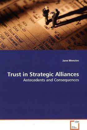 Menzies |  Trust in Strategic Alliances | Buch |  Sack Fachmedien