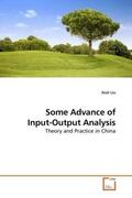 Liu |  Some Advance of Input-Output Analysis | Buch |  Sack Fachmedien