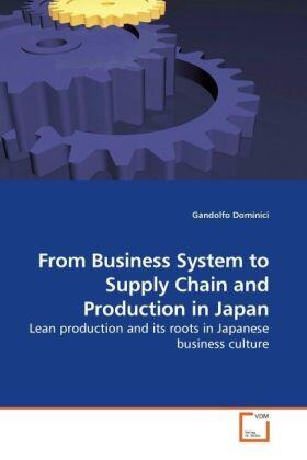 Dominici | From Business System to Supply Chain and Production in Japan | Buch | 978-3-639-22385-9 | sack.de