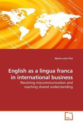 Pitzl |  English as a lingua franca in international business | Buch |  Sack Fachmedien