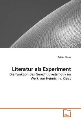 Heinz |  Literatur als Experiment | Buch |  Sack Fachmedien