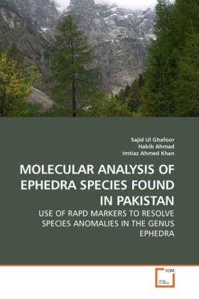 Ghafoor / Ahmad / Ahmed |  MOLECULAR ANALYSIS OF EPHEDRA SPECIES FOUND IN PAKISTAN | Buch |  Sack Fachmedien