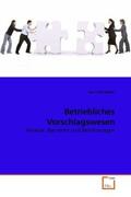 Schindelar |  Betriebliches Vorschlagswesen | Buch |  Sack Fachmedien