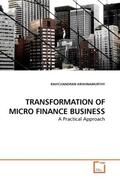 Krishnamurthy |  TRANSFORMATION OF MICRO FINANCE BUSINESS | Buch |  Sack Fachmedien