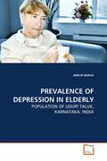 Barua |  PREVALENCE OF DEPRESSION IN ELDERLY | Buch |  Sack Fachmedien