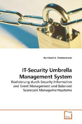 Zimmermann |  IT-Security Umbrella Management System | Buch |  Sack Fachmedien
