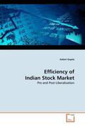 Gupta |  Efficiency of Indian Stock Market | Buch |  Sack Fachmedien