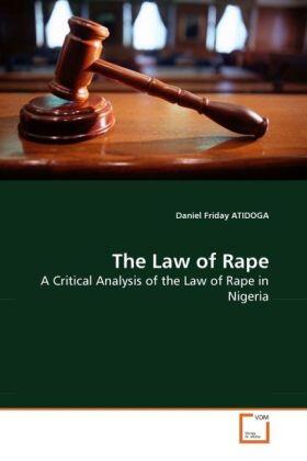 Atidoga | The Law of Rape | Buch | sack.de