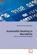 Dimova Manchevska |  Sustainable Banking in Macedonia | Buch |  Sack Fachmedien
