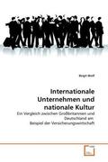 Wolf |  Internationale Unternehmen und nationale Kultur | Buch |  Sack Fachmedien