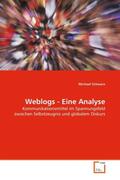 Schwarz |  Weblogs - Eine Analyse | Buch |  Sack Fachmedien