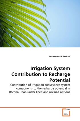 Arshad |  Irrigation System Contribution to Recharge Potential | Buch |  Sack Fachmedien