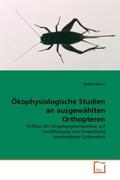 Sturm |  Ökophysiologische Studien an ausgewählten Orthopteren | Buch |  Sack Fachmedien