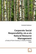 Roddawar |  Corporate Social Responsibility vis-a-vis Natural Resource Management | Buch |  Sack Fachmedien