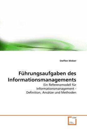 Weber |  Führungsaufgaben des Informationsmanagements | Buch |  Sack Fachmedien