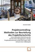 Schäfer |  Projektcontrolling: Methoden zur Beurteilung des Projektfortschritts | Buch |  Sack Fachmedien