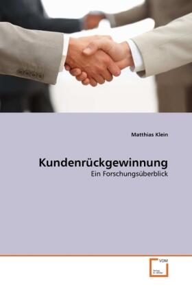Klein |  Kundenrückgewinnung | Buch |  Sack Fachmedien