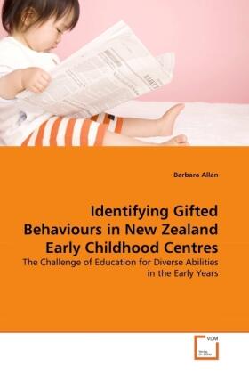 Allan |  Identifying Gifted Behaviours in New Zealand Early Childhood Centres | Buch |  Sack Fachmedien