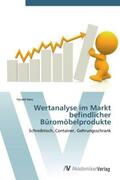 Hess |  Wertanalyse im Markt befindlicher Büromöbelprodukte | Buch |  Sack Fachmedien