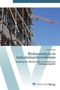 Wieske |  Risikoanalyse in Industrieunternehmen | Buch |  Sack Fachmedien