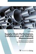 Seitz |  Supply Chain Performance, Collaboration and Stability Measurement | Buch |  Sack Fachmedien