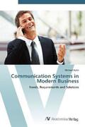 Kuhn |  Communication Systems in Modern Business | Buch |  Sack Fachmedien