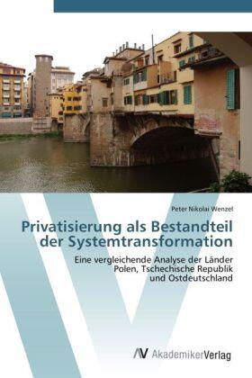 Wenzel | Privatisierung als Bestandteil der Systemtransformation | Buch | 978-3-639-40321-3 | sack.de