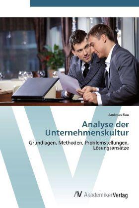 Rau |  Analyse der Unternehmenskultur | Buch |  Sack Fachmedien