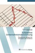 Locarek-Junge / Ehnert |  Subjektive Unternehmensbewertung | Buch |  Sack Fachmedien