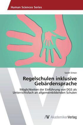 Simon |  Regelschulen inklusive Gebärdensprache | Buch |  Sack Fachmedien