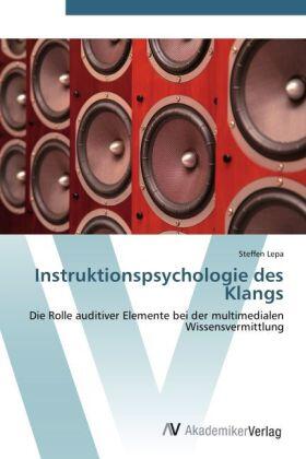 Lepa |  Instruktionspsychologie des Klangs | Buch |  Sack Fachmedien