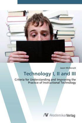 McDonald |  Technology I, II and III | Buch |  Sack Fachmedien