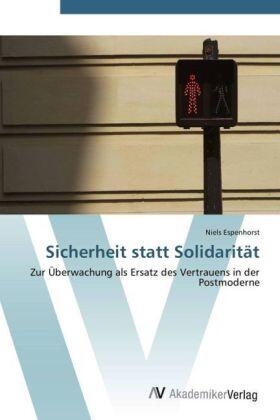 Espenhorst |  Sicherheit statt Solidarität | Buch |  Sack Fachmedien