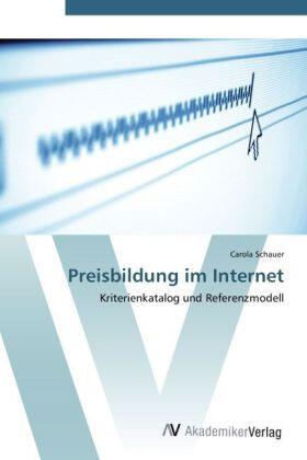 Schauer |  Preisbildung im Internet | Buch |  Sack Fachmedien