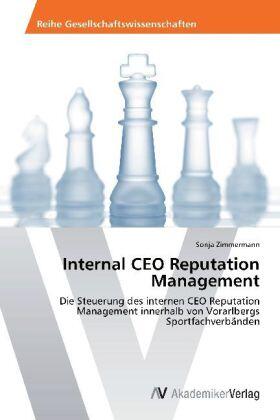 Zimmermann |  Internal CEO Reputation Management | Buch |  Sack Fachmedien