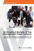 Huerzeler |  An Empirical Analysis of Top Management Team Turnover | Buch |  Sack Fachmedien
