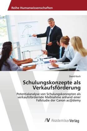 Koch |  Schulungskonzepte als Verkaufsförderung | Buch |  Sack Fachmedien