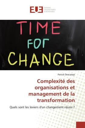 Descamps |  Complexité des organisations et management de la transformation | Buch |  Sack Fachmedien