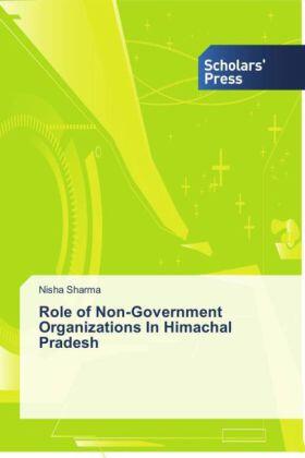 Sharma |  Role of Non-Government Organizations In Himachal Pradesh | Buch |  Sack Fachmedien