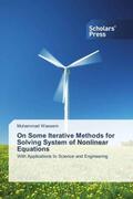 Waseem |  On Some Iterative Methods for Solving System of Nonlinear Equations | Buch |  Sack Fachmedien