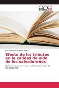 Guzmán Rivera |  Efecto de los tributos en la calidad de vida de los salvadoreños | Buch |  Sack Fachmedien
