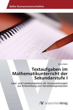 Hahn |  Textaufgaben im Mathematikunterricht der Sekundarstufe I | Buch |  Sack Fachmedien