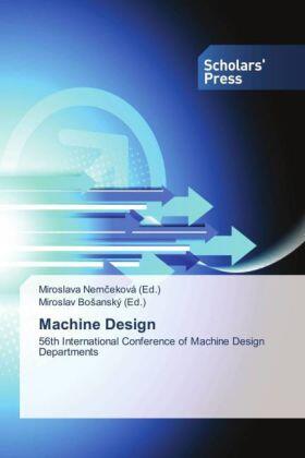 Nem¿eková / Bo¿anský |  Machine Design | Buch |  Sack Fachmedien