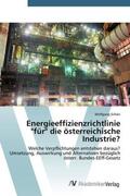 Schön |  Energieeffizienzrichtlinie "für" die österreichische Industrie? | Buch |  Sack Fachmedien