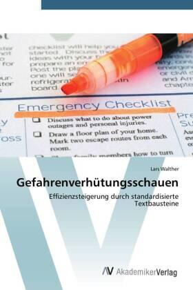 Walther |  Gefahrenverhütungsschauen | Buch |  Sack Fachmedien