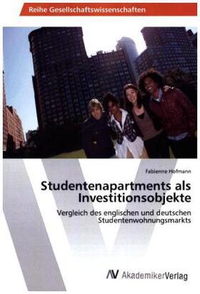Hofmann |  Studentenapartments als Investitionsobjekte | Buch |  Sack Fachmedien