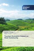 Vasavan / Kumar |  Tourism Economic Impact on Host Community | Buch |  Sack Fachmedien