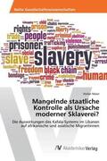 Maier |  Mangelnde staatliche Kontrolle als Ursache moderner Sklaverei? | Buch |  Sack Fachmedien
